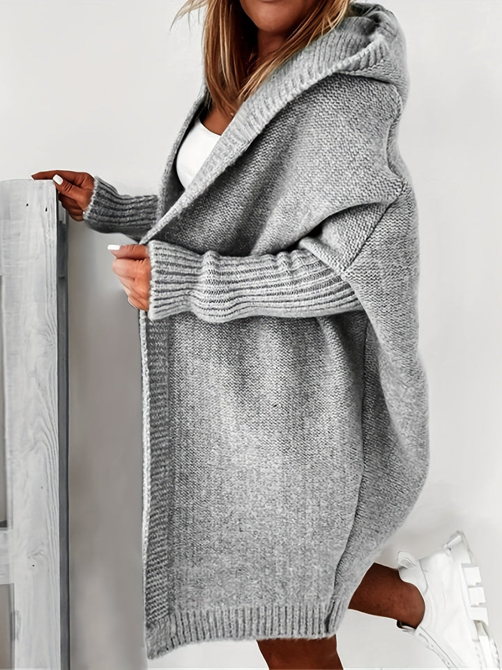 Levoire | Gilet En Tricot Long Gris clair