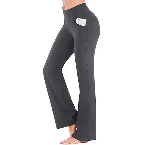 Levoire | Femme Pantalon De Yoga Taille Haute Gris