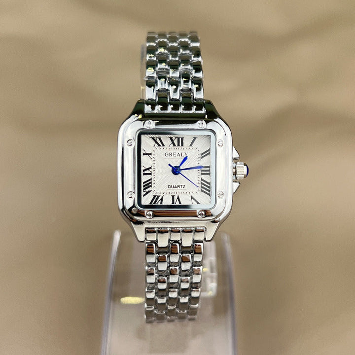 Levoire | Montre À Quartz Comprend Un Réducteur De Bracelet ! Argent
