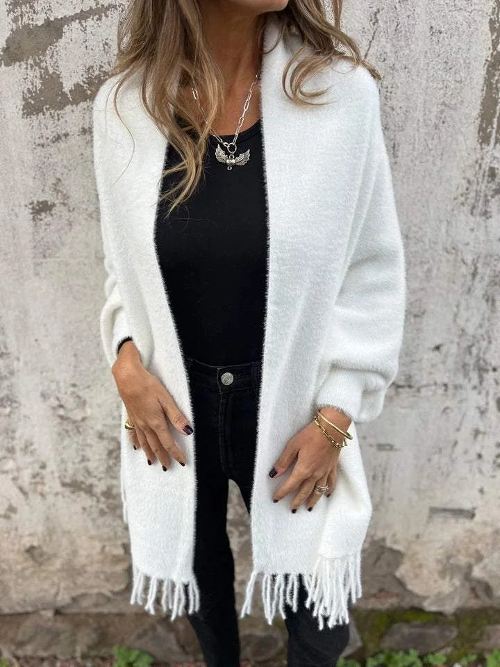Levoire | Veste à manches longues avec foulard Blanc