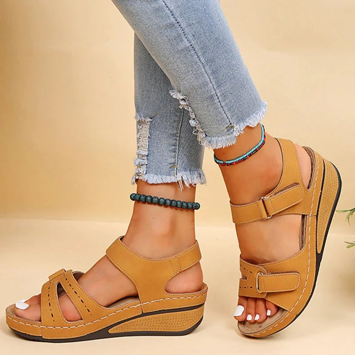 Levoire | Sandales Orthopédiques Pour Femmes Style Jaune
