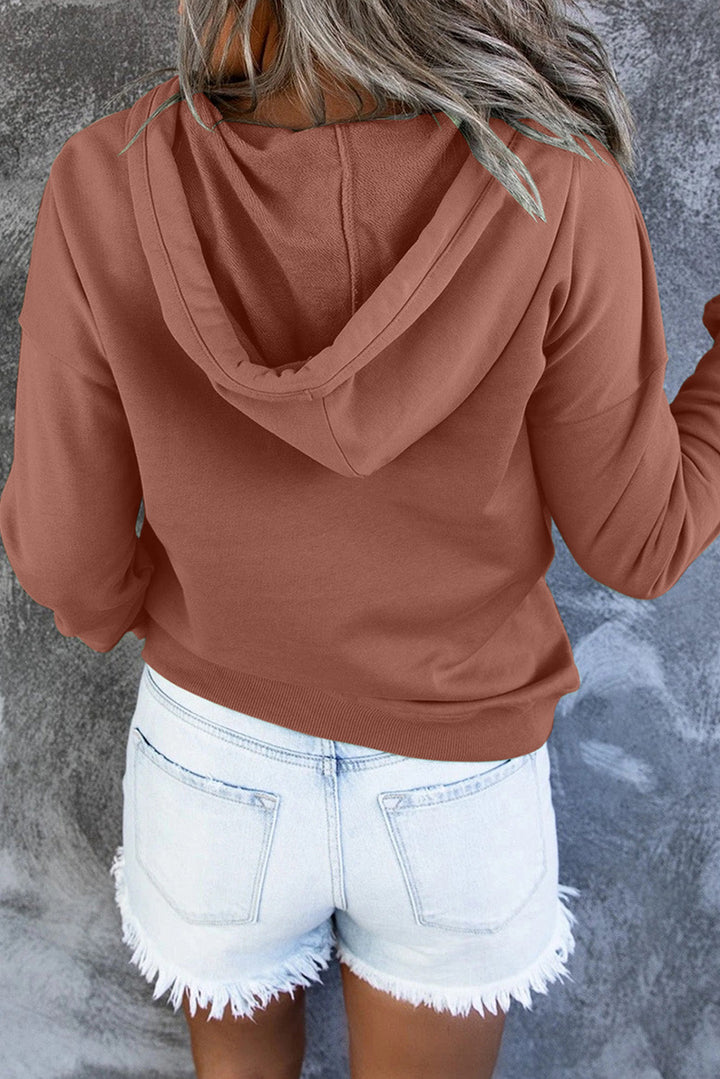 Levoire | Sweat À Capuche En Fleece Avec Détails En Bouton