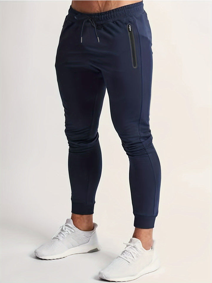 Levoire | Pantalons Sportifs Pour Hommes Avec Zip Et Cordon De Serrage Merimustav