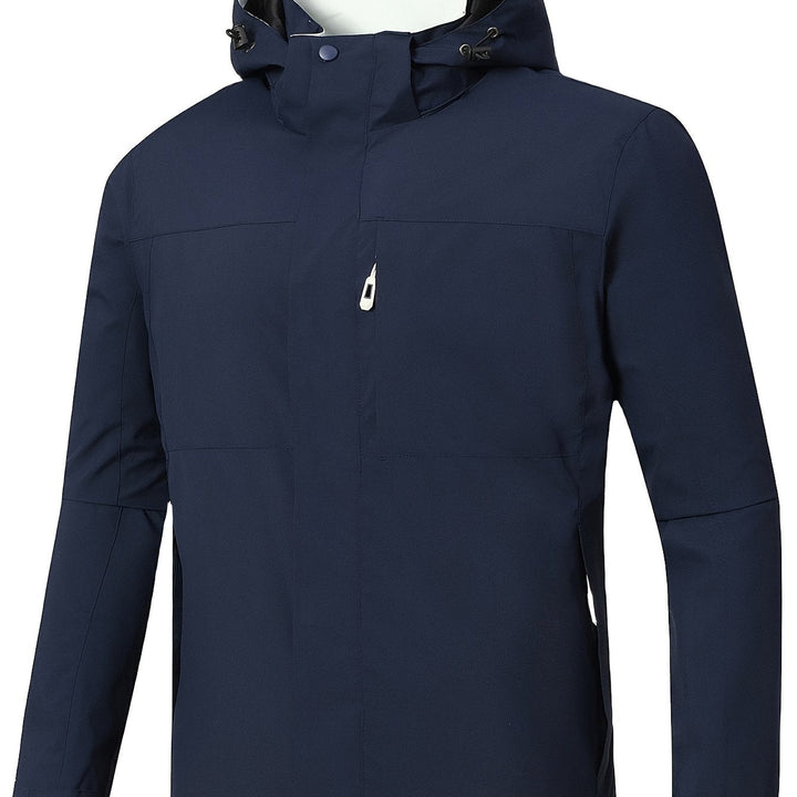 Levoire | Veste Imperméable Légère Pour Hommes Avec Capuche