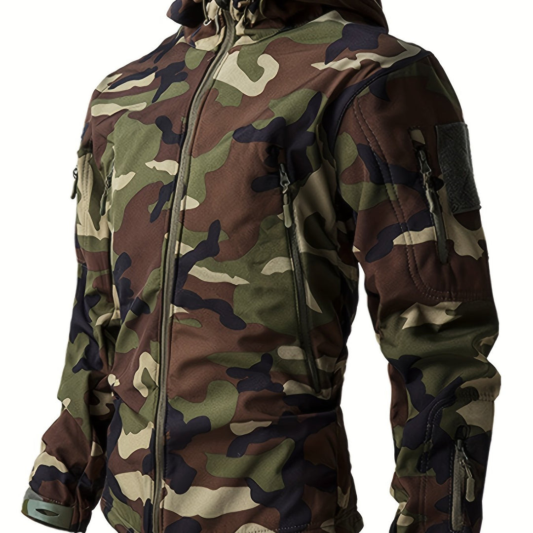 Levoire | Veste Camouflage Imperméable Homme