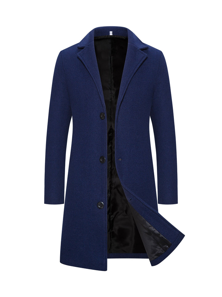 Levoire | Trench-Coat Mi-Homme À Poche Poitrine Unique