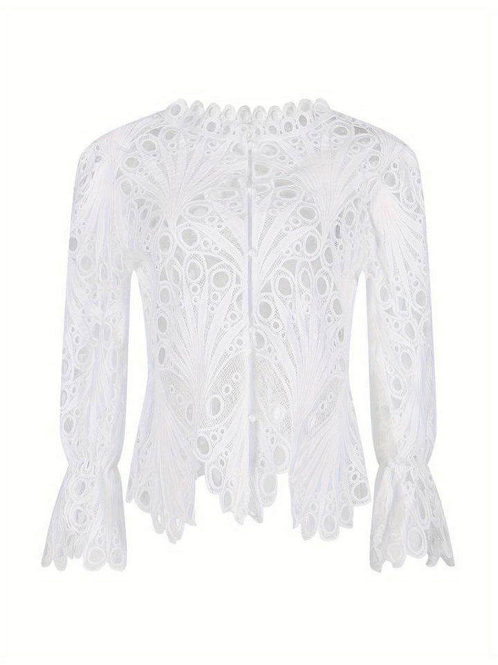 Levoire | Blouse Asymétrique Avec Découpes