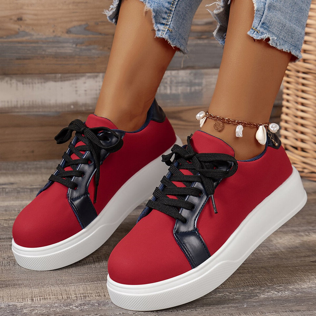 Levoire | CHAUSSURES DE SPORT À SEMELLE PLATE Rot