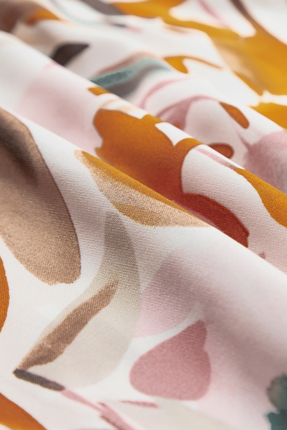 Levoire | Robe Mini À Manches Courtes Imprimée À Encolure En V