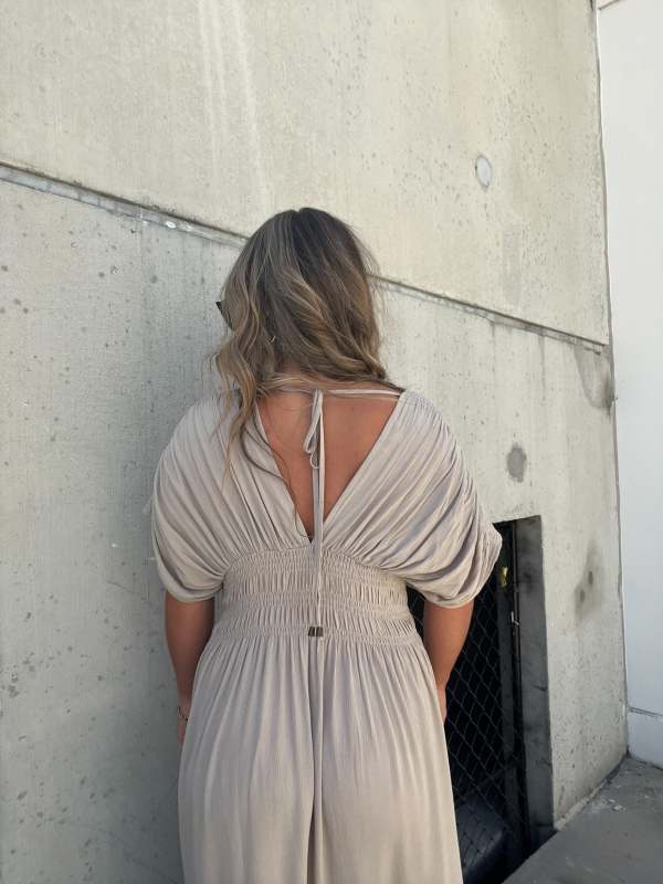 Levoire | Robe Maxi Décontractée en Lin
