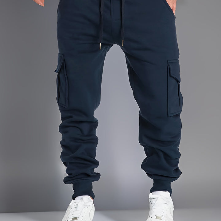 Levoire | Combinaison De Pantalons De Sport Pour Hommes Avec Cordon Et Poches Latérales