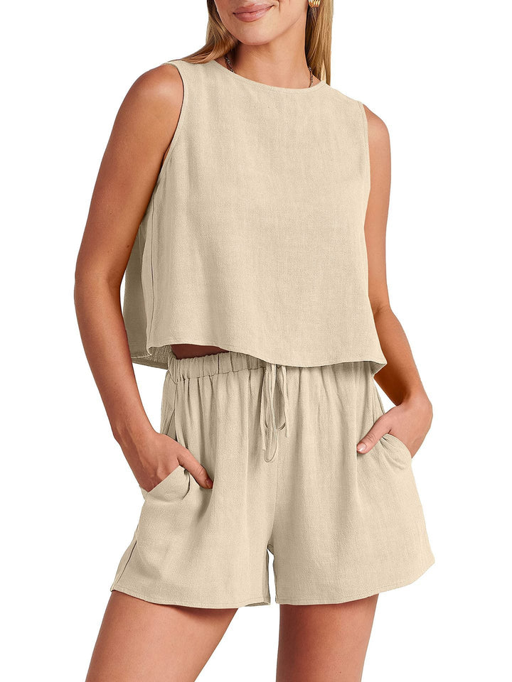 Levoire | Robe En Coton Douce Pour Femmes Beige