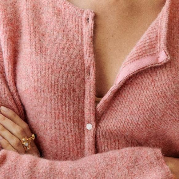 Levoire | Veste En Tricot Élégante Avec Une Coupe Douce Et Des Boutons Pour Femmes