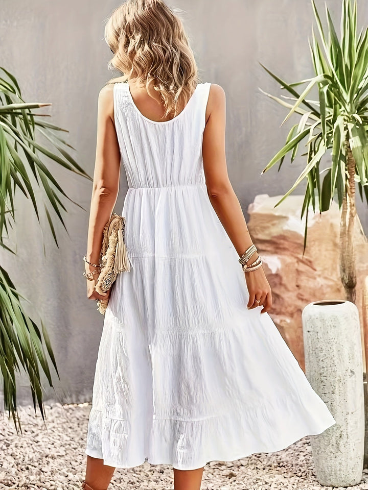 Levoire | Ourlet à volants avec poche Tank Robe femme