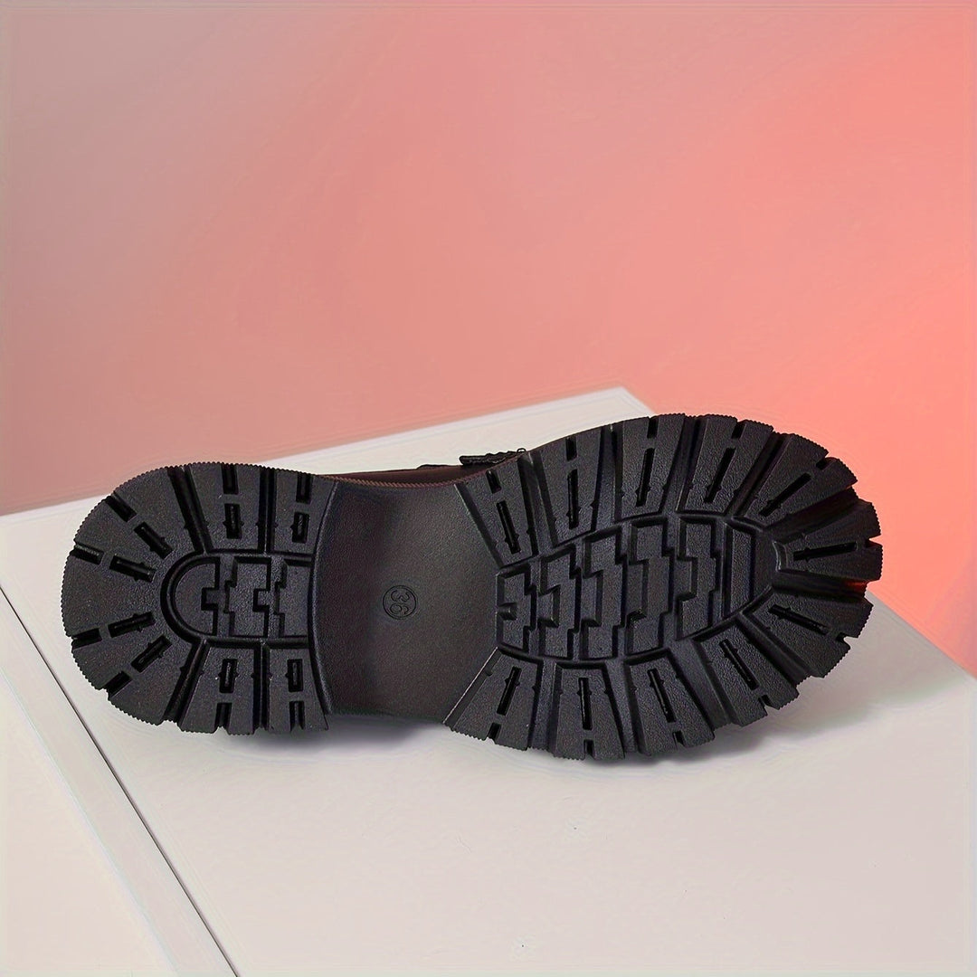 Levoire | Durable Antidérapant Basse Ronde Bout Bottes