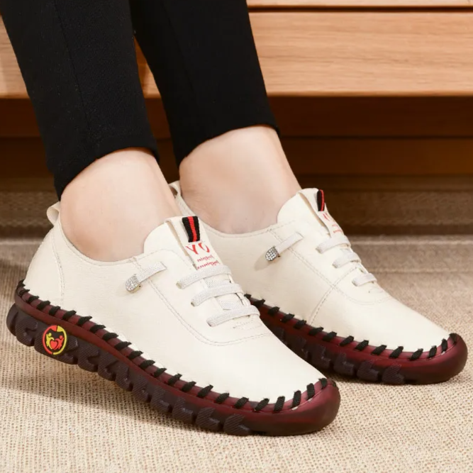 Levoire | Chaussures en cuir légères antidérapantes Blanc