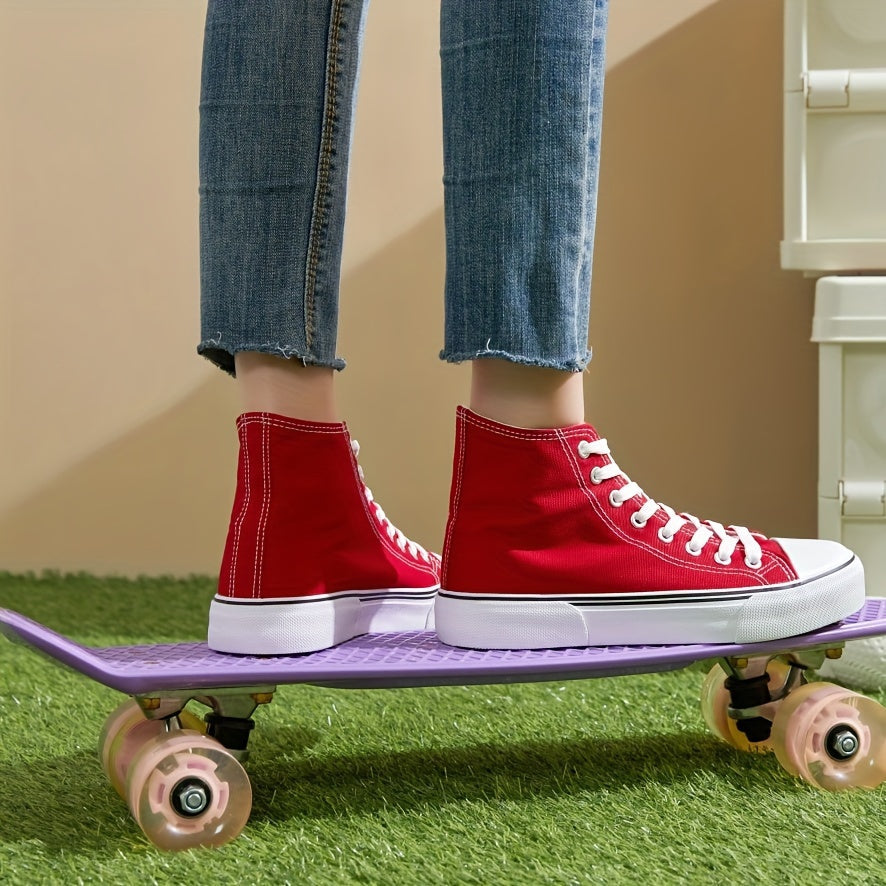 Levoire | Chaussures En Toile À Lacets Élevées