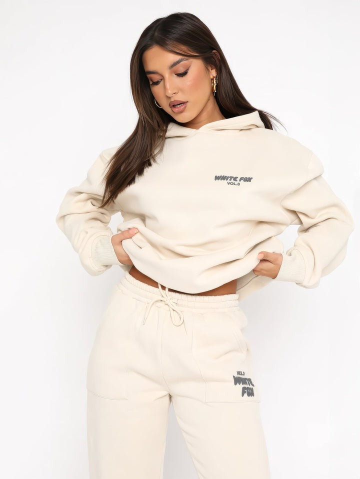 Levoire | Ensemble À Deux Fonctions Confortable À Manches Longues Beige