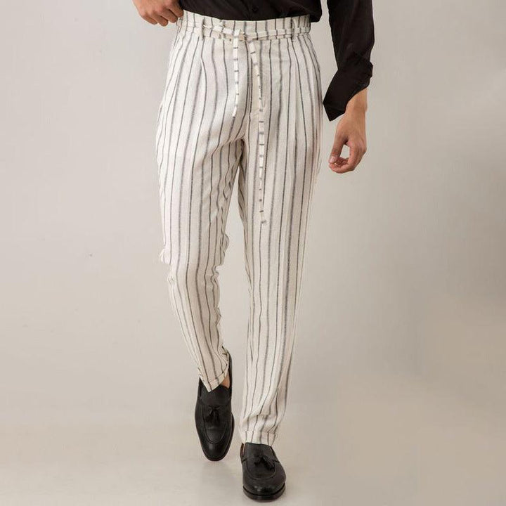 Levoire | Pantalons Décontractés Pour Hommes Blanc
