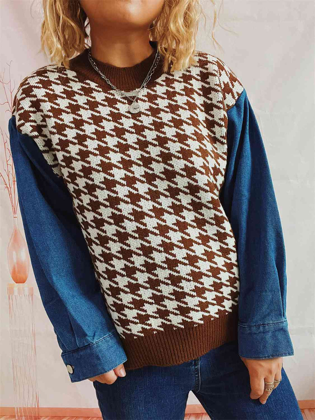 Levoire | Pull Long Torsadé Col Montant Hiver