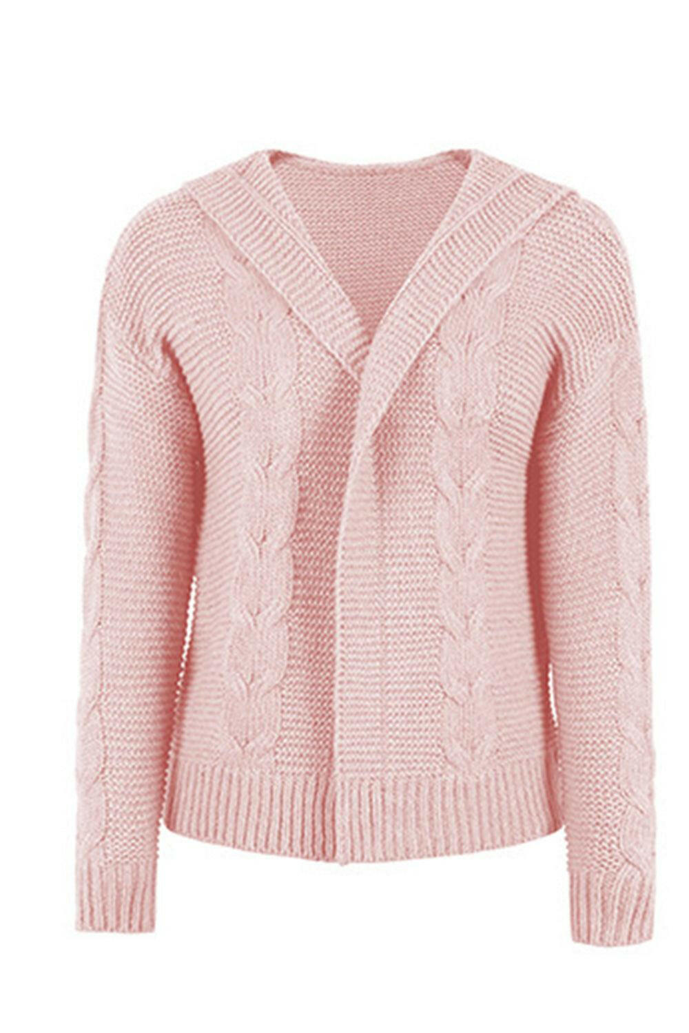 Levoire | Cardigan À Capuche En Câble Crush