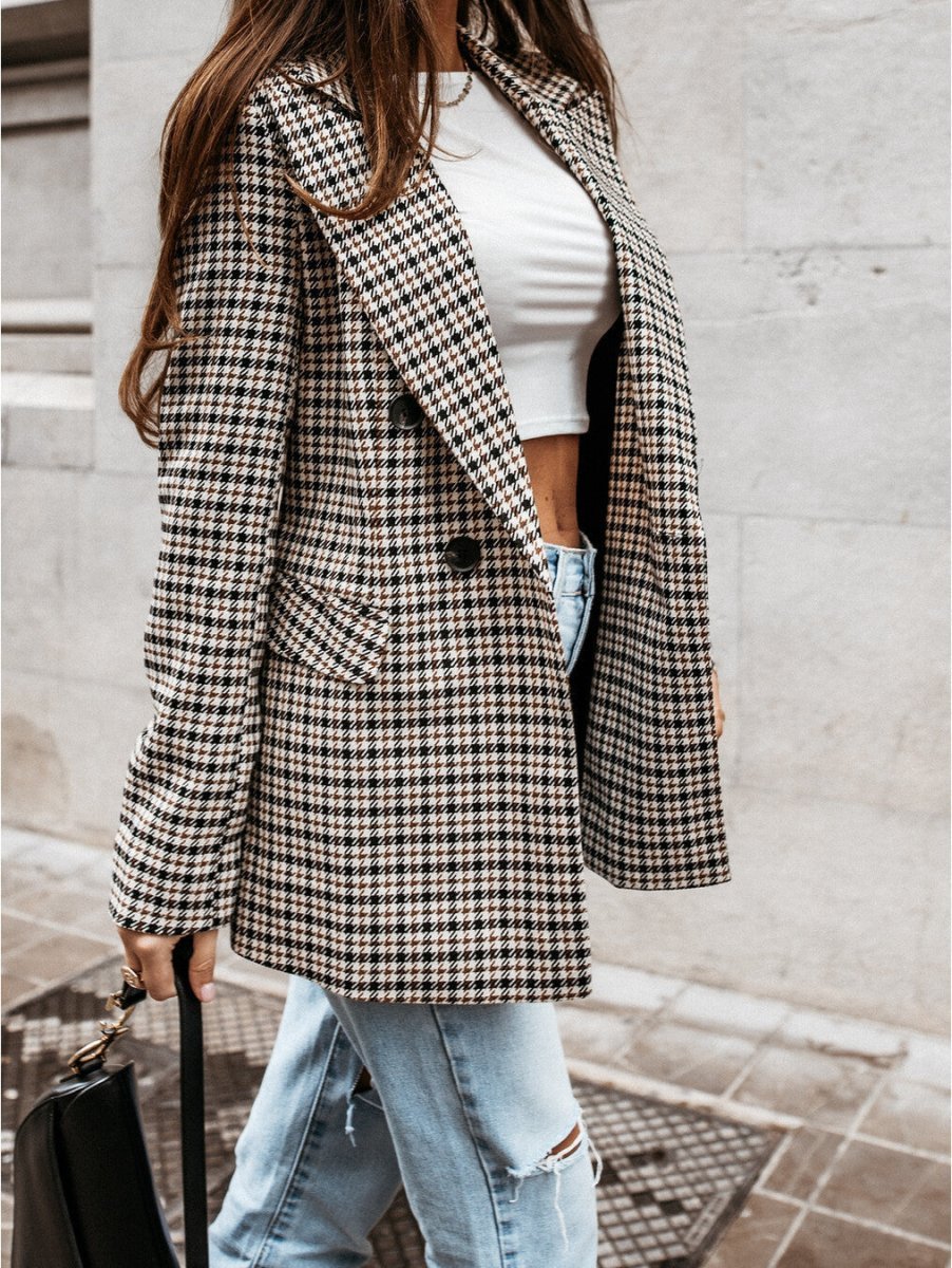 Levoire | Blazer À Motifs D'Automne