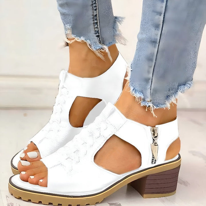 Levoire | Sandales Confortables Élégantes Blanc