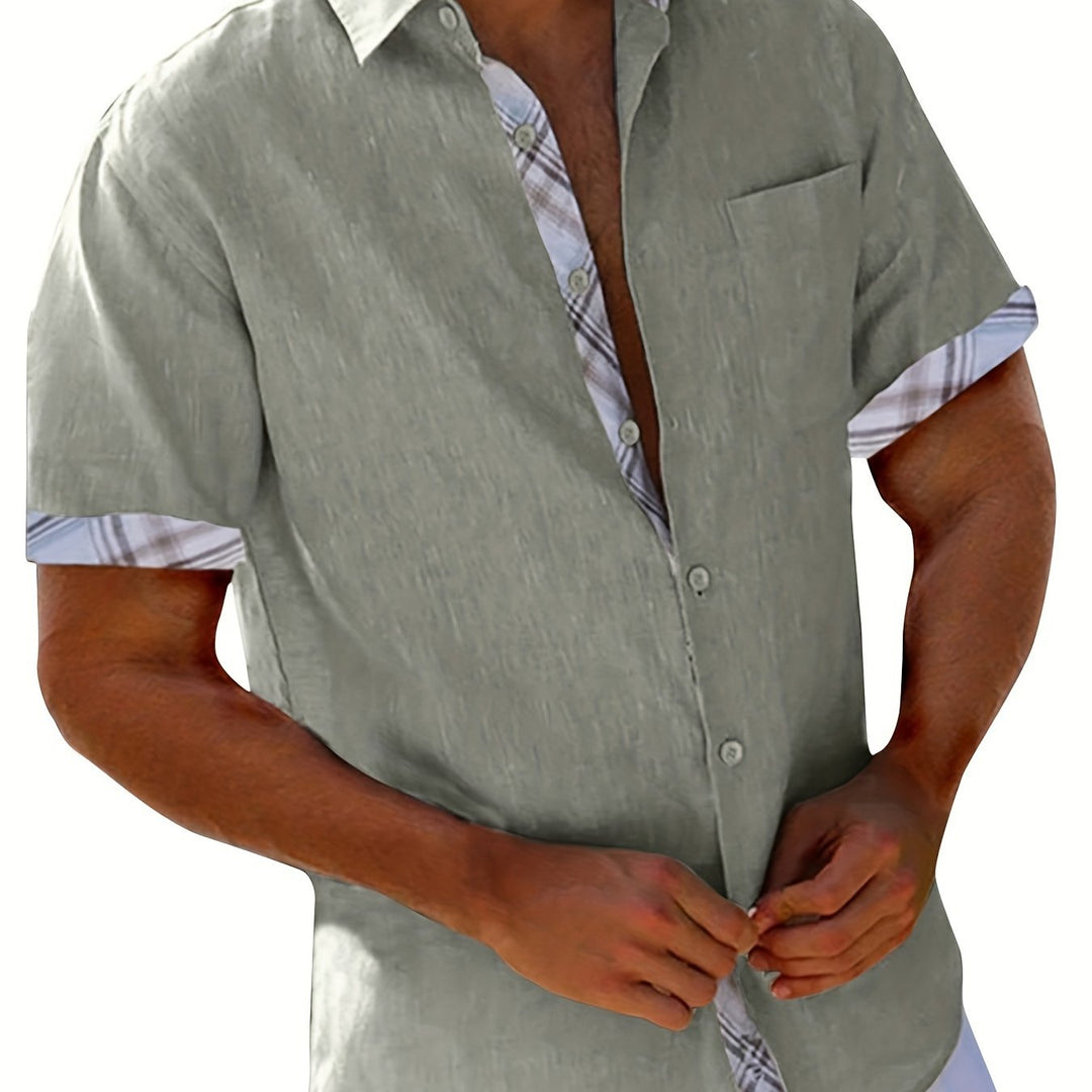 Levoire | Chemise D'Été À Carreaux Élégant