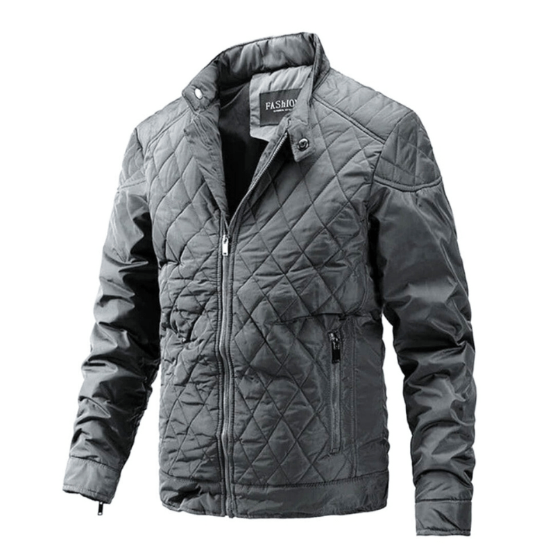 Levoire | Veste Chaude Stylée Homme Gris