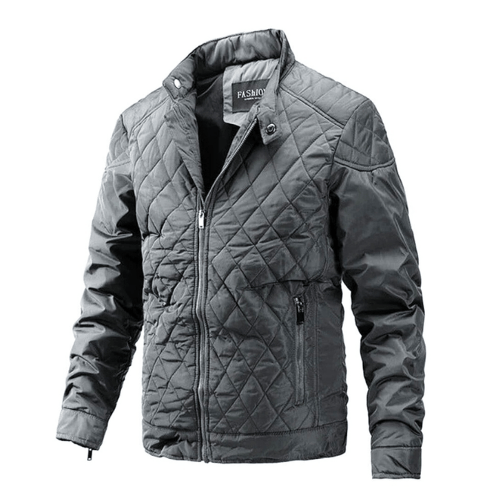 Levoire | Veste Chaude Stylée Homme Gris