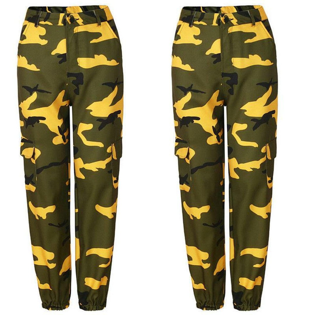 Levoire | Jogger Cargo Pantalon Jaune