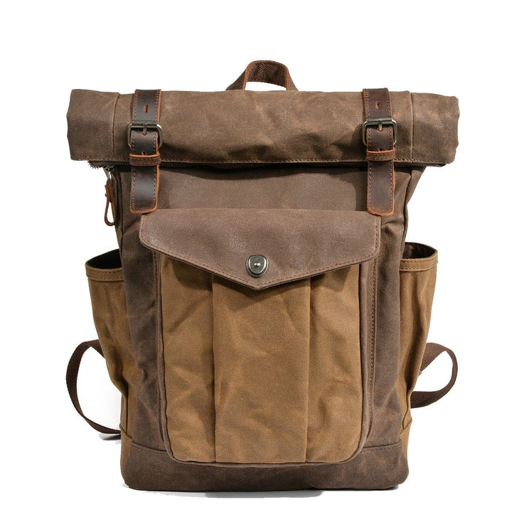 Levoire | Rolltop Toile imperméable Marsella Café