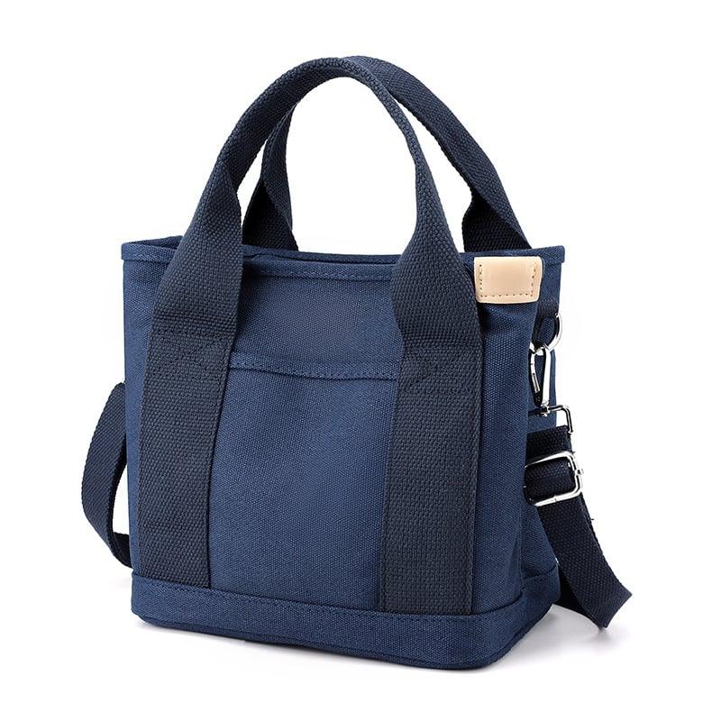 Levoire | Petit sac en tissu à carreaux pour femmes Bleu
