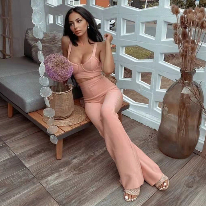 Levoire | Tenue Vintage Chic Été Femme Rose