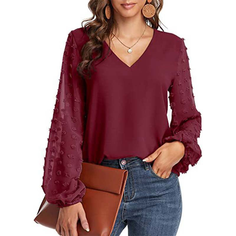 Levoire | Blouse Plus De Tenue De Bureau Ennuyeuse ! Rouge