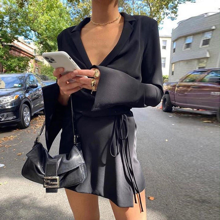 Levoire | Robe Légère Élégante Jours Chauds Noir
