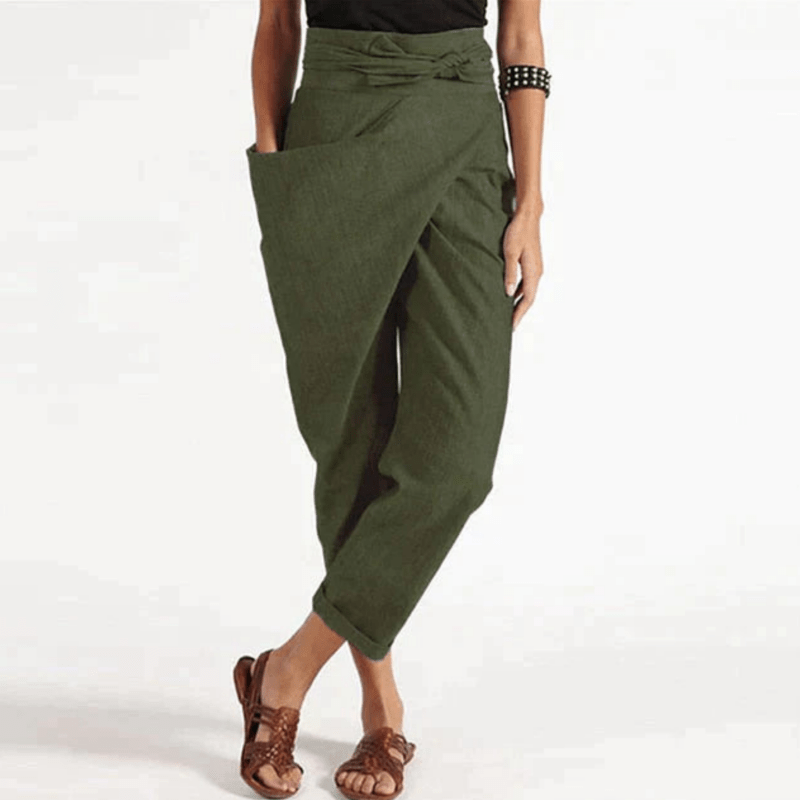 Levoire | Ensemble Loungewear Femme Pull Col Roulé Confort Vert