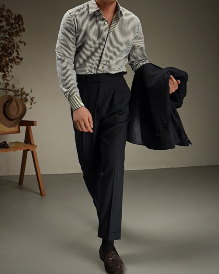 Levoire | Pantalon Karmesin Lin
