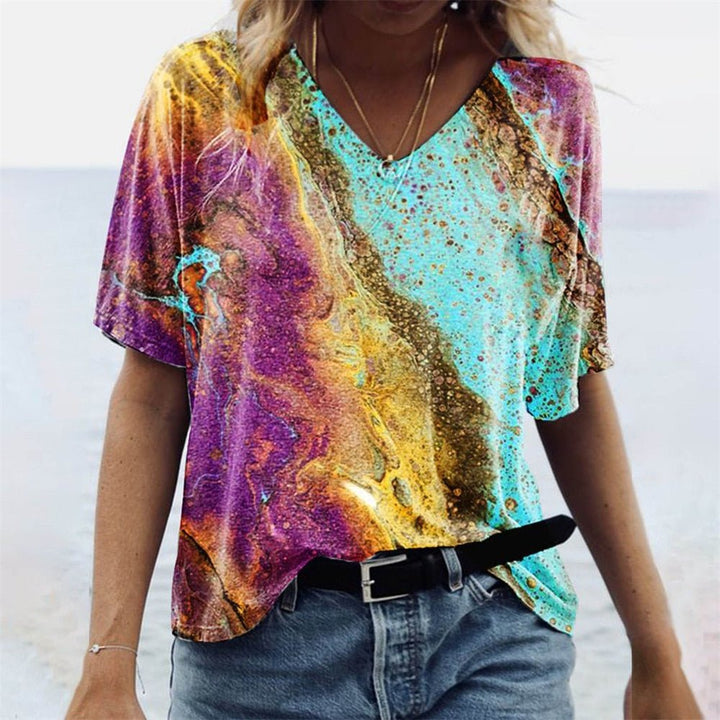 Levoire | T-Shirt Boho Élégant Pour Femmes Soucieuses De La Mode Bunter Ranta
