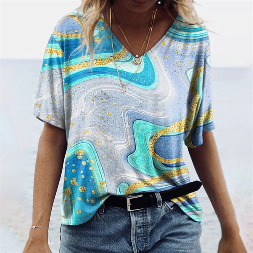 Levoire | Top Boho Pour Femmes Marissa Glacier