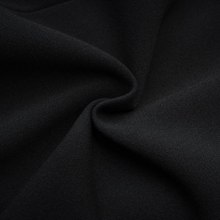 Levoire | Détail De Bouton Noir Robe Mini