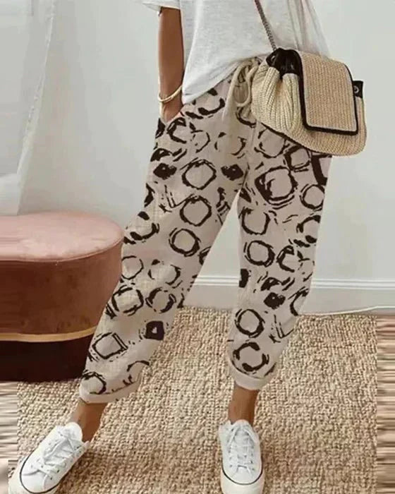 Levoire | Pantalons De Loisirs À La Mode Pour Femmes Braun