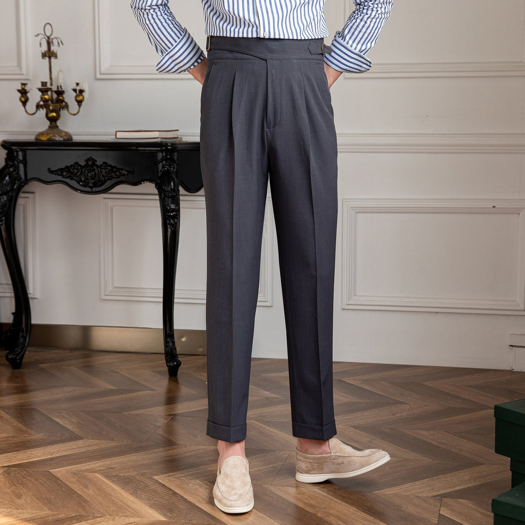 Levoire | Pantalon Doux Au Look Minimaliste grise schiste