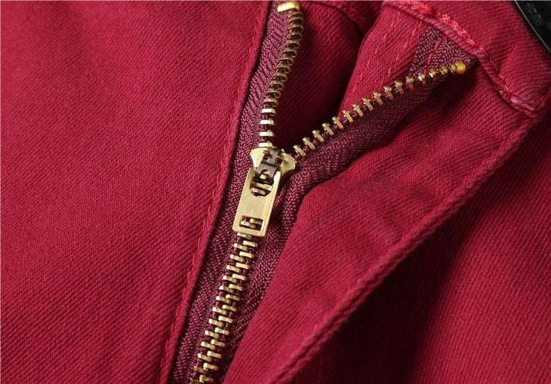 Levoire | Pantalon En Denim Droit Décontracté Pour Le Travail