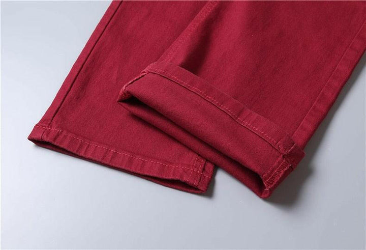 Levoire | Pantalon En Denim Droit Décontracté Pour Le Travail