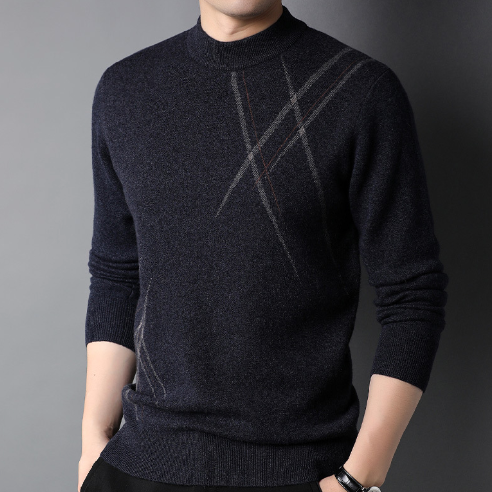 Levoire | Pull-Over Décontracté Pour Hommes Noir