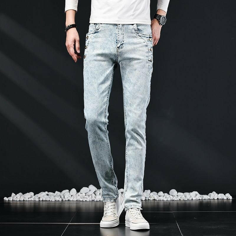 Levoire | Jeans Et Denim Pour Hommes À Motifs Décontractés