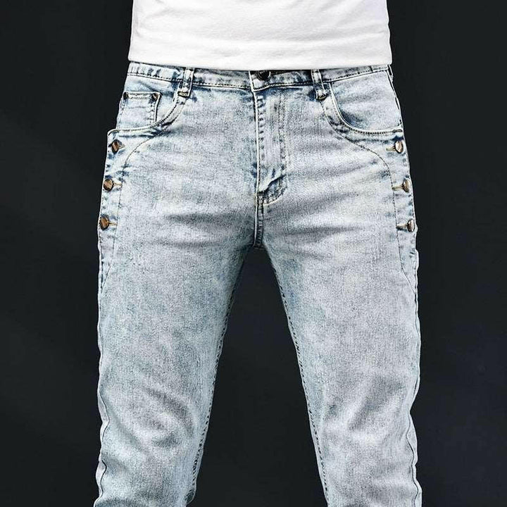 Levoire | Jeans Et Denim Pour Hommes À Motifs Décontractés
