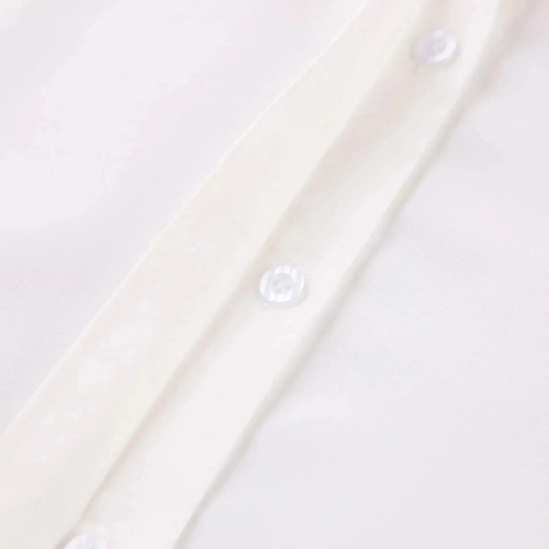 Levoire | Blouse Décontractée À Col V Avec Col Rabattu En Vente