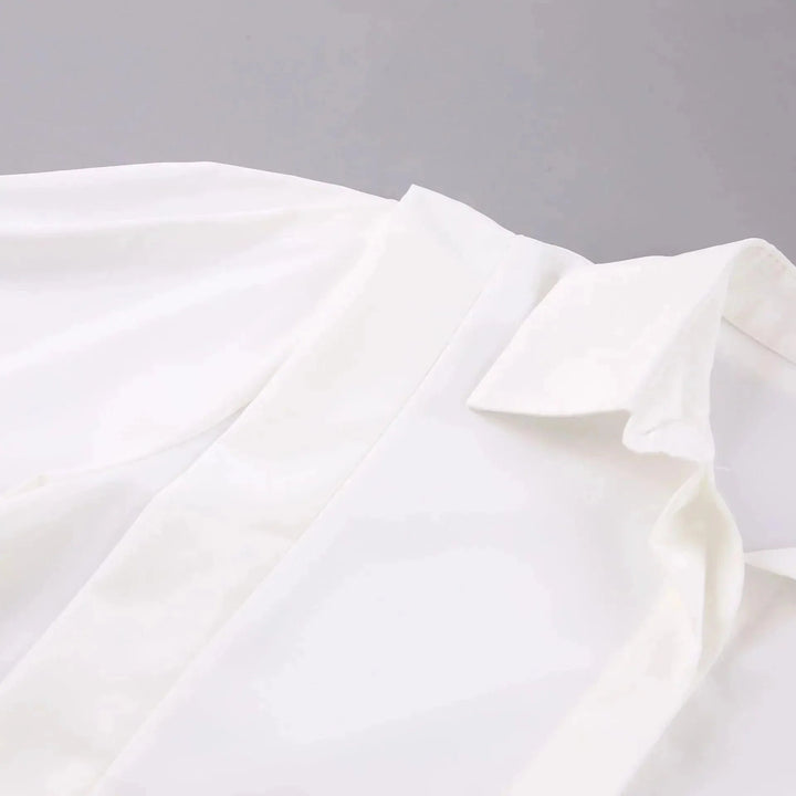 Levoire | Blouse Décontractée À Col V Avec Col Rabattu En Vente